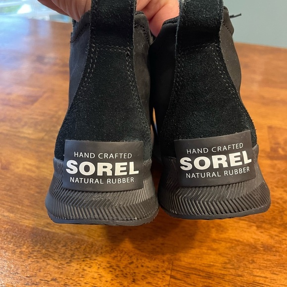 New Sorel Out N About Waterproof black lace up boot size 6 - Picture 4 of 13